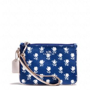 Coach - Floral Small Wristlet